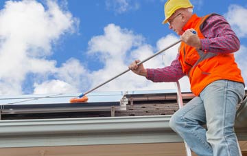 Stone Edge Batch soft wash roof cleaning